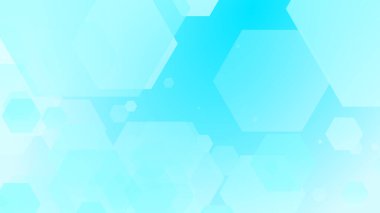 Altıgen geometrik beyaz desen parlak sağlık ve teknoloji geçmişi. Soyut grafik dijital gelecek bilim konsept tasarımı.