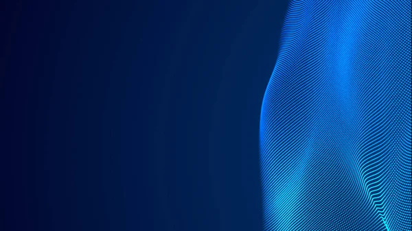 Fondo Textura Degradado Pantalla Luz Onda Azul Punto Tecnología Abstracta —  Fotos de Stock