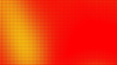 Noktalar yarım ton turuncu sarı renk desenli, teknolojik dijital arkaplanlı. Noktalar, yaz arkaplanlı sanat çizgi romanları..