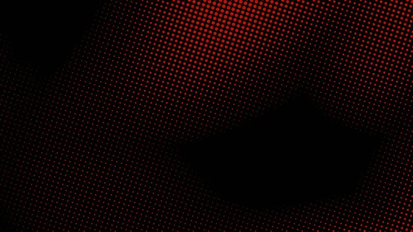 Abstrait Point Demi Teinte Rouge Noir Motif Dégradé Texture Fond — Photo