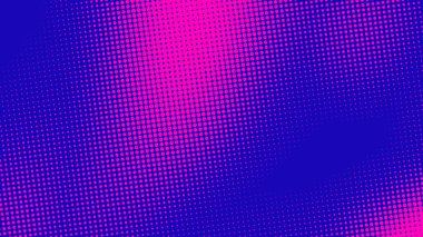 Soyut nokta yarım ton mavi mor renkler desenli doku arkaplanı. Grafikler için kullanılan pop sanat çizgi roman tarzı.