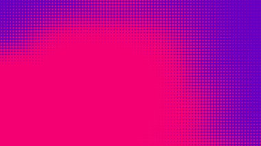 Noktalar yarım ton mor pembe renk desenli, teknolojik dijital arka planlı. Doğa grafik tasarımlı pop sanat çizgi romanları.