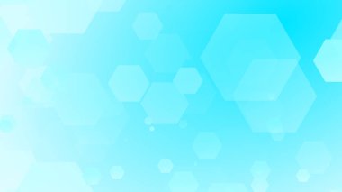 Altıgen geometrik beyaz desen parlak sağlık ve teknoloji geçmişi. Soyut grafik dijital gelecek bilim konsept tasarımı.