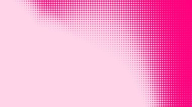 Nokta pembe desenli doku arkaplanı. Soyut illüstrasyon pop sanat yarım ton ve retro tarzı. yaratıcı tasarım sevgililer günü konsepti,