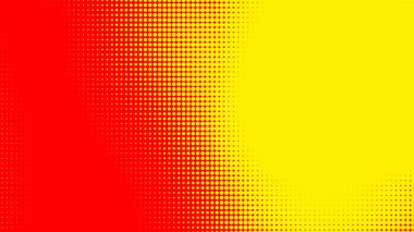 Noktalar yarım ton turuncu sarı renk desenli, teknolojik dijital arkaplanlı. Noktalar, yaz arkaplanlı sanat çizgi romanları..