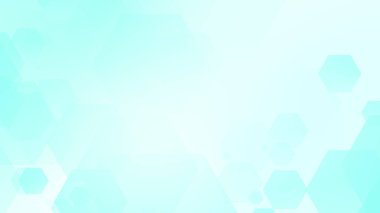 Altıgen geometrik beyaz desen parlak sağlık ve teknoloji geçmişi. Soyut grafik dijital gelecek bilim konsept tasarımı.