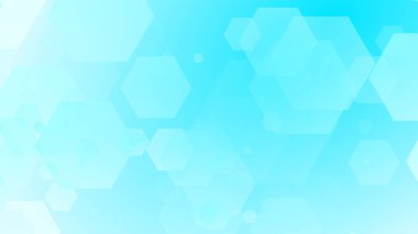 Altıgen geometrik beyaz desen parlak sağlık ve teknoloji geçmişi. Soyut grafik dijital gelecek bilim konsept tasarımı.