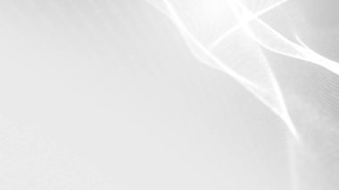 Nokta beyaz dalgalı ışık teknolojisi dokusu arka plan. Soyut büyük veri dijital konsepti. 3d oluşturma.