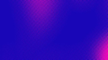 Soyut nokta yarım ton mavi mor renkler desenli doku arkaplanı. Grafikler için kullanılan pop sanat çizgi roman tarzı.