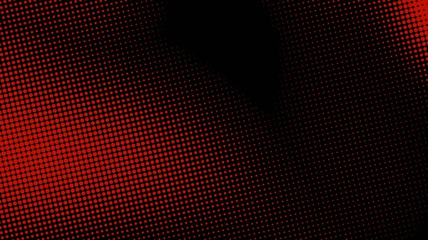 Abstrakter Punkt Halbton Rot Schwarz Farbverlauf Textur Hintergrund Wird Für — Stockfoto