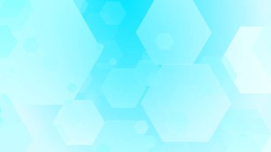 Altıgen geometrik beyaz desen parlak sağlık ve teknoloji geçmişi. Soyut grafik dijital gelecek bilim konsept tasarımı.