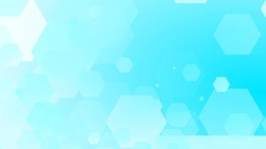 Altıgen geometrik beyaz desen parlak sağlık ve teknoloji geçmişi. Soyut grafik dijital gelecek bilim konsept tasarımı.