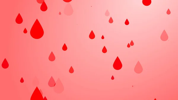 Medical Health Red Blood Drop Pattern Background Abstract Healthcare World — Stock Photo, Image