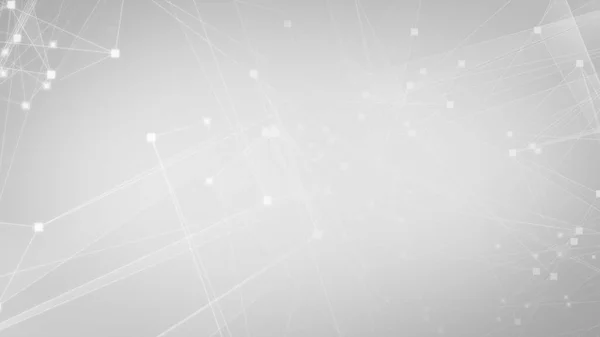 Abstrakcyjna Siwa Siwa Sieć Poligonowa Tłem Technologii Łączenia Abstrakcyjne Kropki — Zdjęcie stockowe
