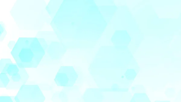Геометричний Біло Блакитний Візерунок Шестикутника Яскравий Медичний Технологічний Фон Абстрактний — стокове фото