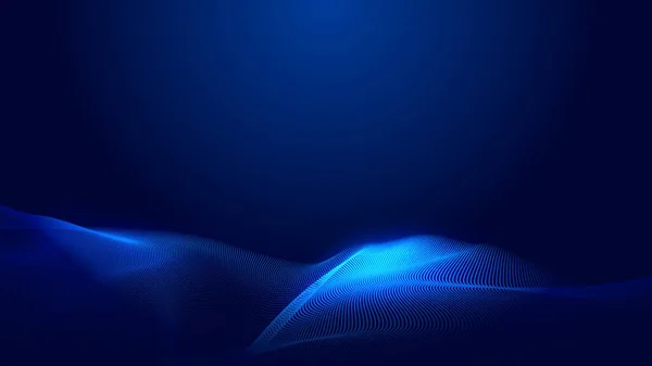 Fondo Textura Degradado Pantalla Luz Onda Azul Punto Tecnología Abstracta —  Fotos de Stock