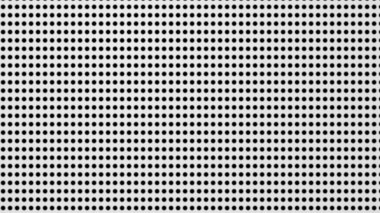 Nokta beyaz, siyah desenli arka plan. Soyut teknoloji büyük veri dijital konsepti. 3d oluşturma.