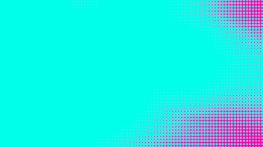 Noktalar yarım ton yeşil pembe renk desenli, teknolojik dijital arka planlı. Noktalar, yaz arkaplanlı sanat çizgi romanları.. 