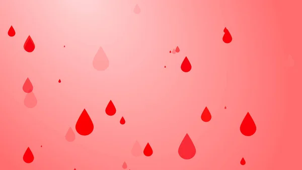 Медицинское Здоровье Красная Капля Крови Фон Абстрактное Здравоохранение Всемирному Дню — стоковое фото