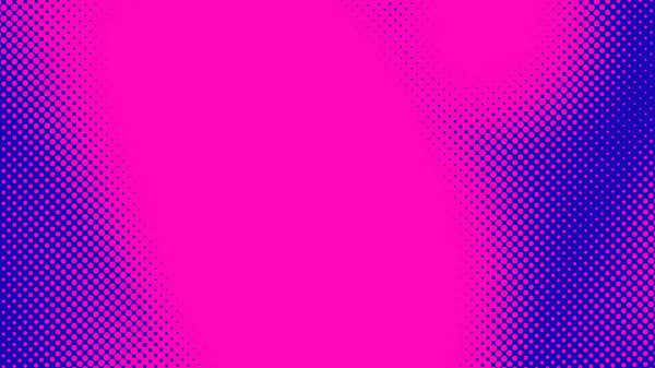 抽象ドットハーフトーン青紫の色パターングラデーションテクスチャ背景 グラフィックポップアート漫画のスタイルに使用 — ストック写真
