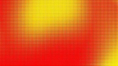 Noktalar yarım ton turuncu sarı renk desenli, teknolojik dijital arkaplanlı. Noktalar, yaz arkaplanlı sanat çizgi romanları..