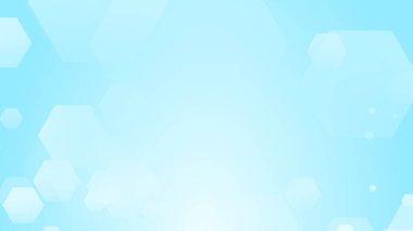 Altıgen geometrik beyaz desen parlak sağlık ve teknoloji geçmişi. Soyut grafik dijital gelecek bilim konsept tasarımı.