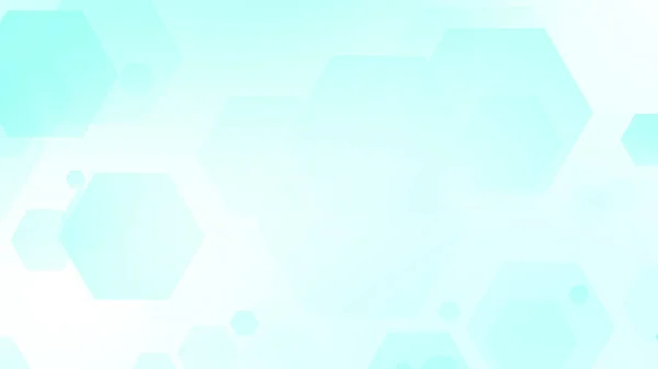 Hexagon Geometrische Wit Blauw Patroon Heldere Gezondheidszorg Medische Technologische Achtergrond — Stockfoto