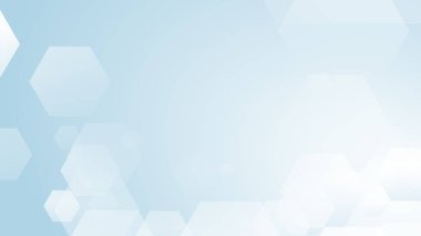 Altıgen geometrik beyaz desen parlak sağlık ve teknoloji geçmişi. Soyut grafik dijital gelecek bilim konsept tasarımı.