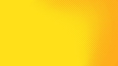 Noktalar yarım ton sarı turuncu renk desenli, teknolojik dijital arkaplanlı. Pop sanat çizgi roman tarzı.