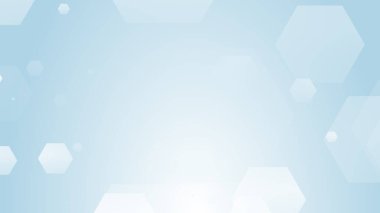 Altıgen geometrik beyaz desen parlak sağlık ve teknoloji geçmişi. Soyut grafik dijital gelecek bilim konsept tasarımı.