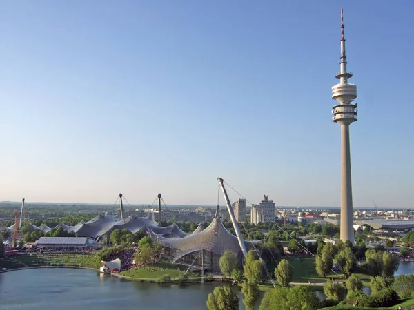 Olympiapark in München, Deutschland — Stockfoto