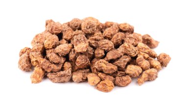 Tigernuts isolated on white background. Pile of chufa nuts or tiger nuts clipart