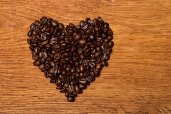 Coffee from the heart — Stock Photo, Image