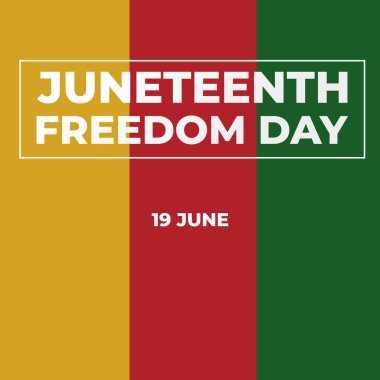 Haziran Özgürlük Günü, Afro-Amerikan Özgürlük Günü, Özgürlüğü kutlamak, 19 Haziran.