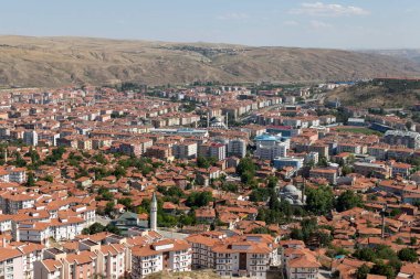 Cankiri Karatekin Kalesi 'nden şehir manzarası