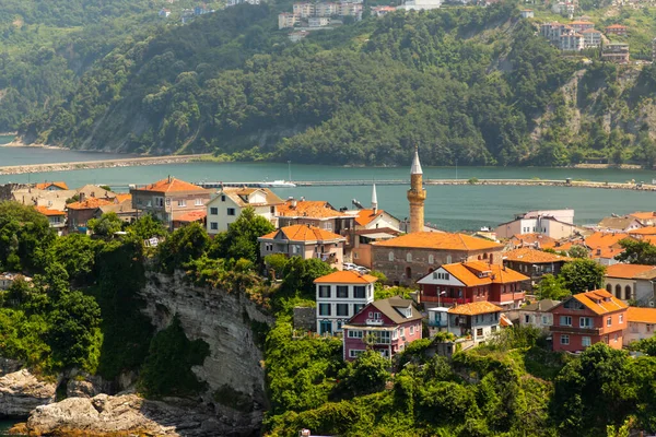 Amasra Cityscape Amasra Malé Přímořské Letovisko Bartinu Blacksea Region Turecko — Stock fotografie