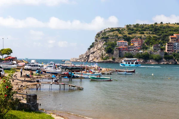 Amasra Cityscape Amasra Een Kleine Badplaats Bartin Blacksea Regio Turkije — Stockfoto