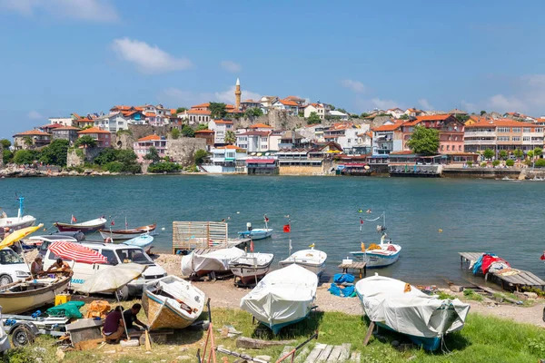 Amasra Cityscape Amasra Een Kleine Badplaats Bartin Blacksea Regio Turkije — Stockfoto