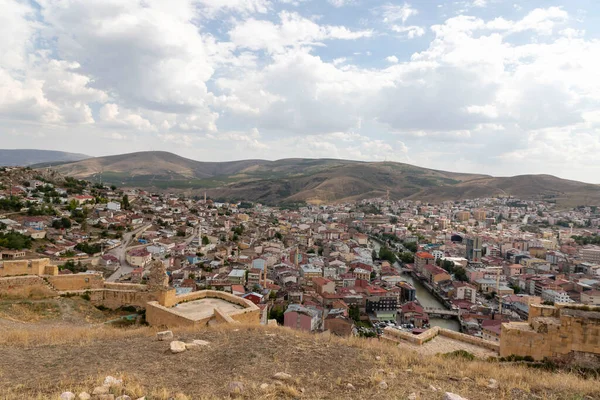 Міський Краєвид Історичного Замку Бейберт — стокове фото