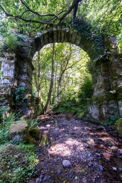 Zřícenina Celsiovy Knihovny Starobylém Městě Efesus Turecko Krásném Letním Dni — Stock fotografie