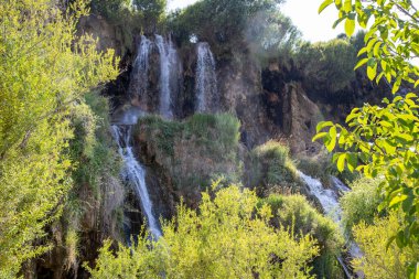 Türkiye 'nin Erzincan İlçesinde Girlevik şelaleleri