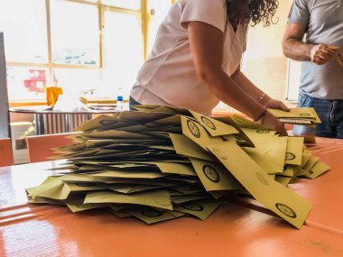 Genel seçimlerde oy sayımı Türkiye, 23 Haziran 2019, İstanbul, Türkiye