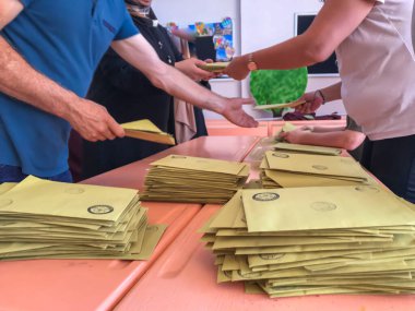 Genel seçimlerde oy sayımı Türkiye, 23 Haziran 2019, İstanbul, Türkiye