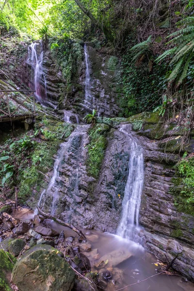 Cachoeira Tahirli Distrito Akcakoca Duzce Turquia — Fotografia de Stock