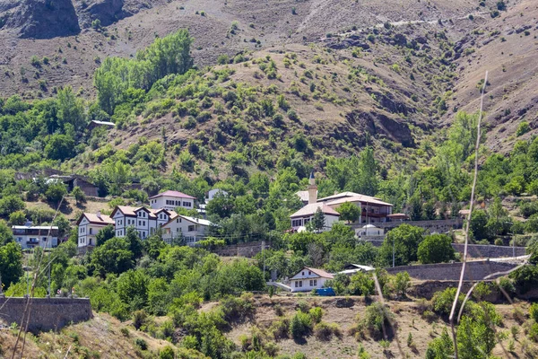 Old Gumushane Houses Augusti 2019 Gumushane Turkiet — Stockfoto