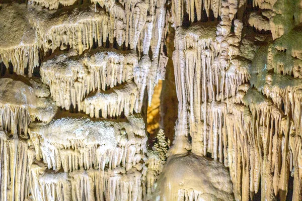 Vnitřní Pohled Karaca Jeskyni Cebeli Vesnici Město Torul Gumushane Město — Stock fotografie