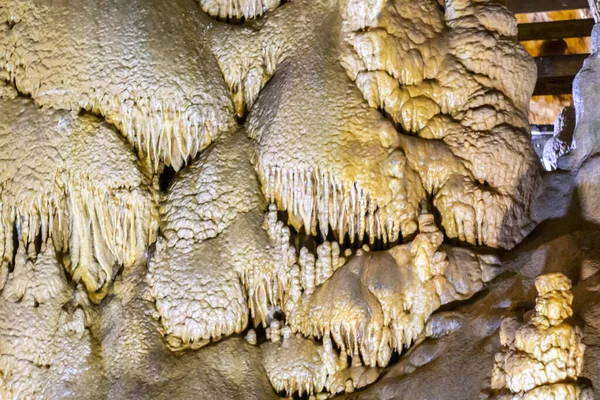 Interior View Karaca Cave Located Cebeli Village Torul Town Gumushane — Stock Photo, Image