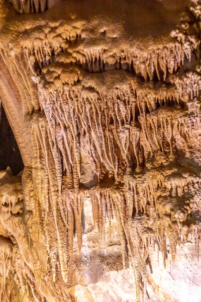 Vista Interior Caverna Karaca Localizada Cebeli Village Torul Town Gumushane — Fotografia de Stock