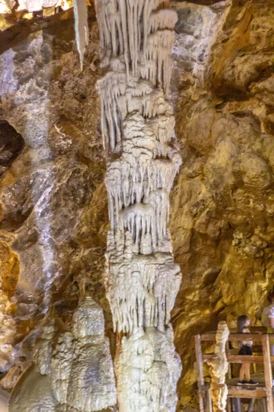 Interior View Karaca Cave Located Cebeli Village Torul Town Gumushane — Stock Photo, Image