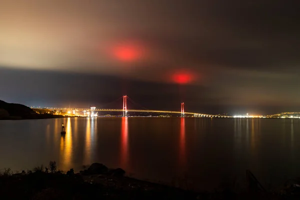 Osmangazi Bron Izmit Bay Bridge Izmit Kocaeli Och Turkey Den — Stockfoto